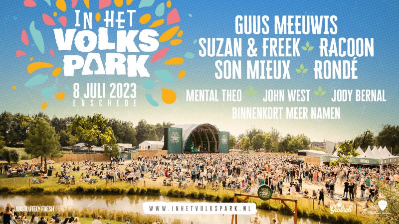 In Het Volkspark 2023 Line Up Enschede